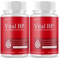  1 Pack Vital BP Advanced Blood Support Vitamin Formula VitalBP 120 Capsules