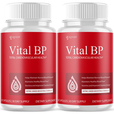 #ad 2 Pack Vital BP Advanced Blood Support Vitamin Formula VitalBP 120 Capsules $24.99