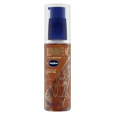 Illuminate Me Shimmering Body Oil 3.3 oz: Luxurious Glow for Melanin-Rich Skin