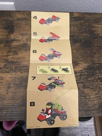 Vintage LEGO Space M-TRON 1478 Mobile Satellite Up-Link 100% Complete Vintage 91