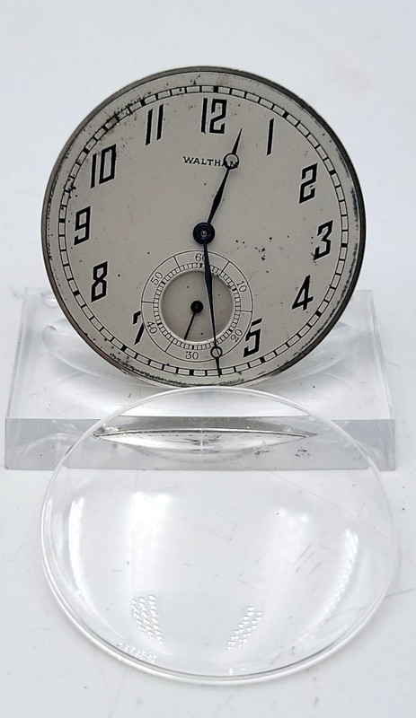 1918 Waltham Pendant 23J Grade Maximus Pocket Watch Movement No Case Lot.H2