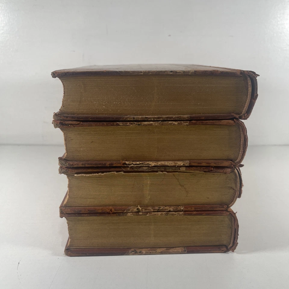 Antique 1909 Kipling's Works Rudyard Kipling Edition De Luxe - Set Of 4 Foto 4 de 4