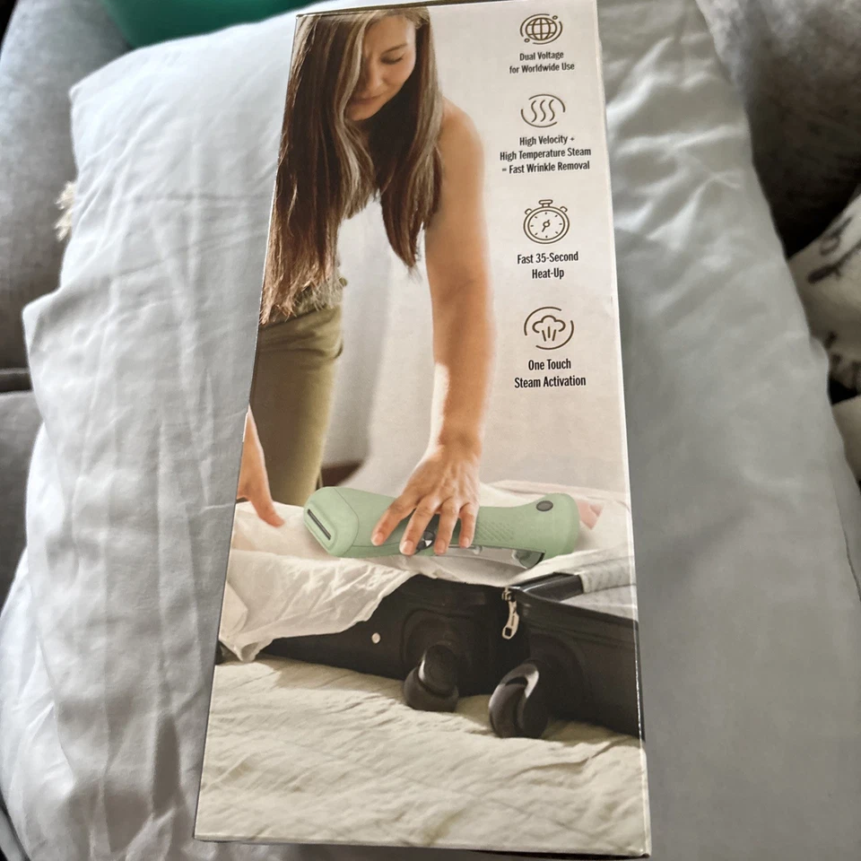 Conair ExtremeSteam Power Garment Steamer with Detachable Water Tank Sage - Image 2 of 4