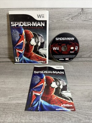 Spider-Man: Shattered Dimensions (Nintendo Wii, 2010)  Tested  W/Manual READ