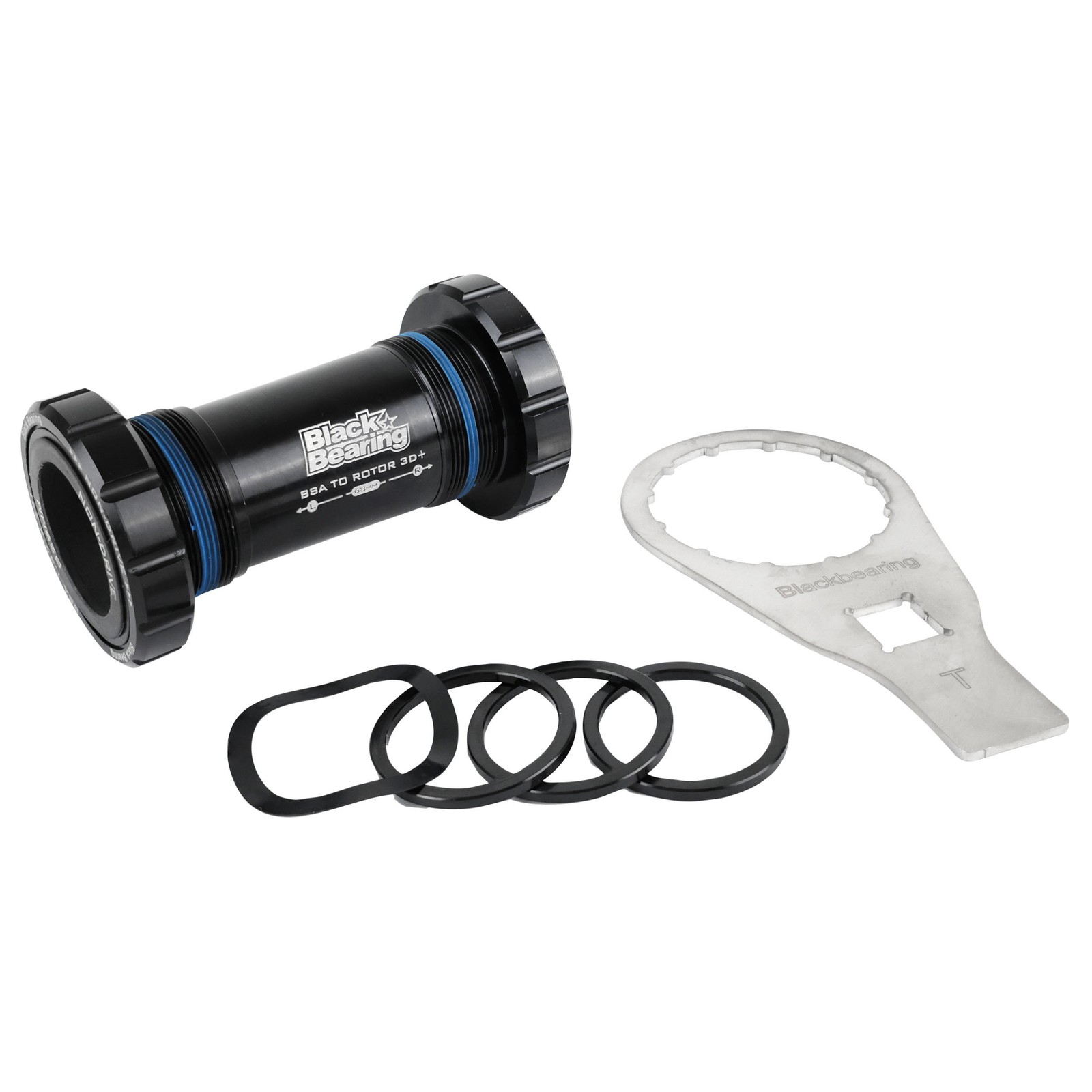 Roulement supérieur B5 pour boîtier de pédalier route VTT noir fileté 34,75mm