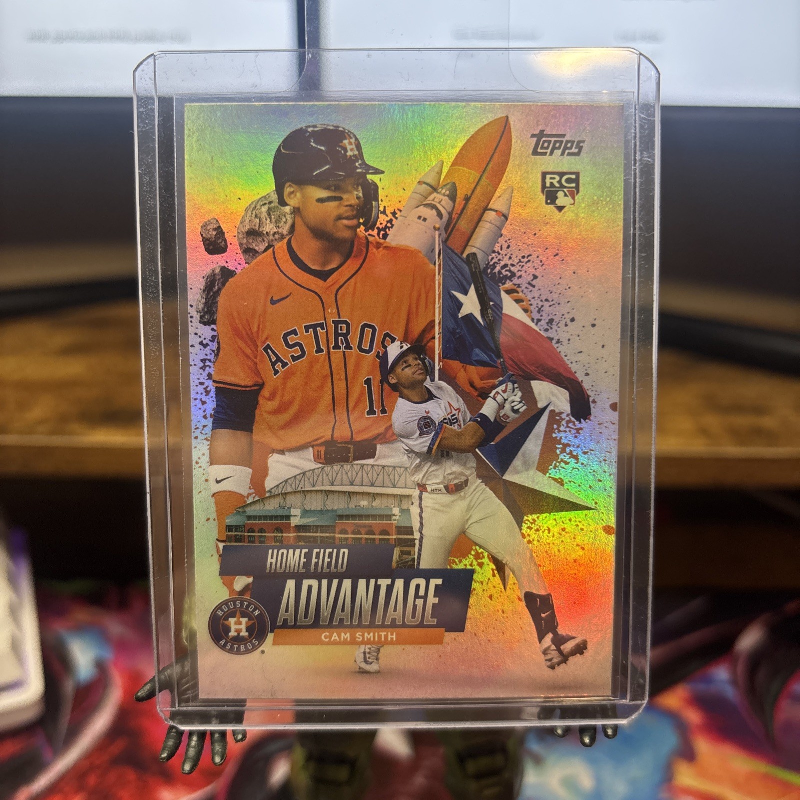 2025 Topps Update CAM SMITH #HA-42 RC HOME FIELD ADVANTAGE Rookie HFA Astros SP