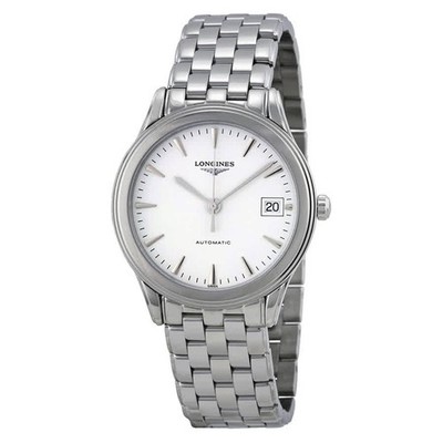 Longines Flagship Automatic White Dial Men's Watch L4.774.4.12.6