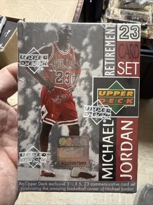 1999 Upper Deck Michael Jordan - Retirement 23 Card Factory Sealed