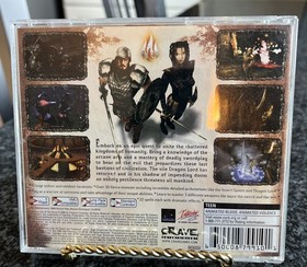 SEGA Dreamcast Draconus: Cult Of The Wyrm w/ Manual Nice!