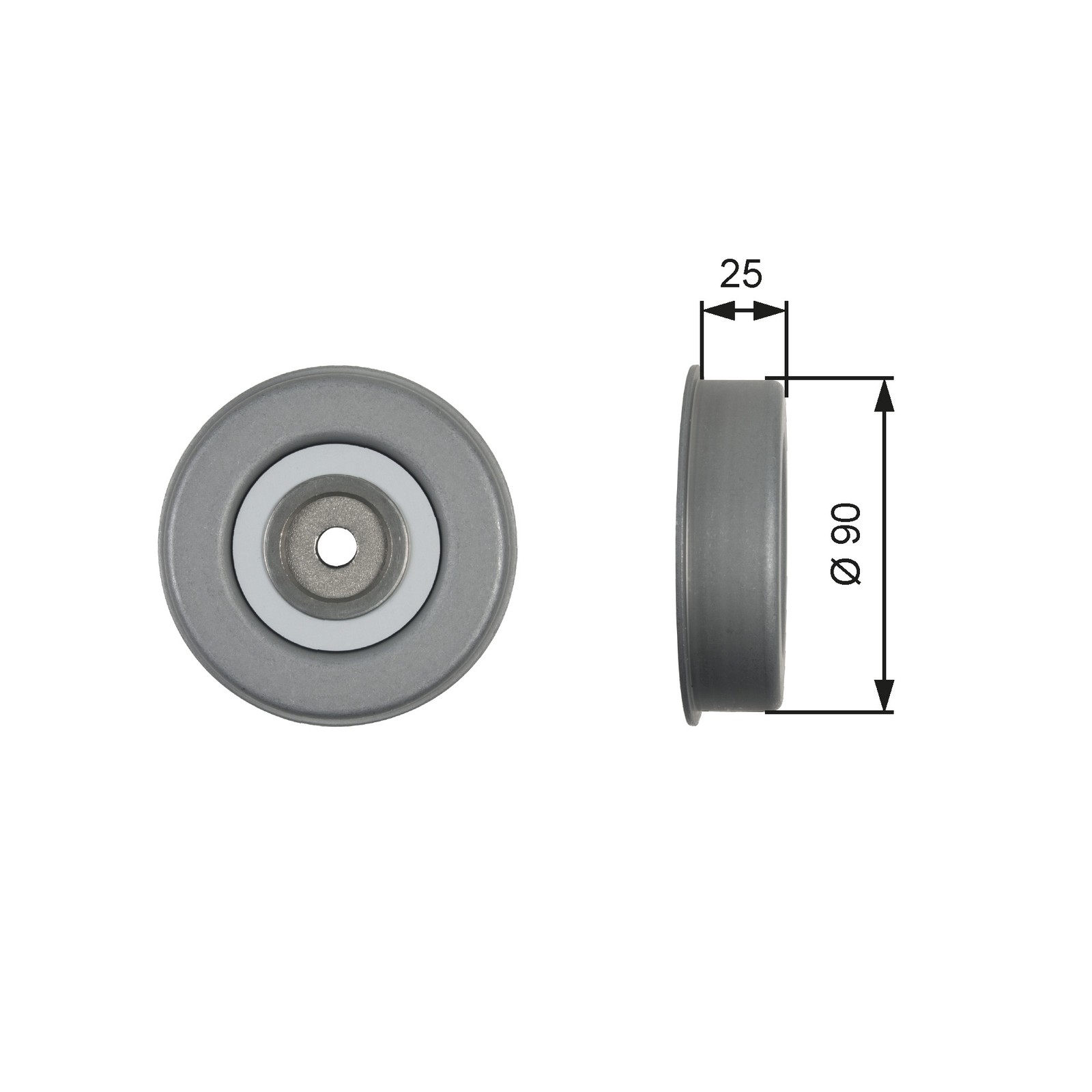 GATES-OE T39245 Tensioner Pulley, V-ribbed belt for DODGE,HYUNDAI,HYUNDAI (HUATA - Image 7