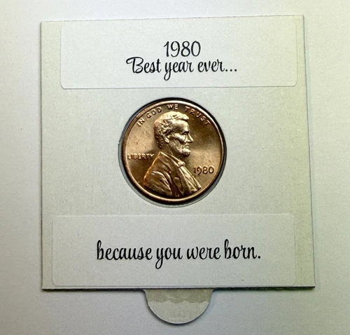 1980-P Lincoln Memorial Cent — photo from the most recent tracked eBay sale