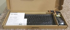 DELL OEM Box KM714 Wireless Combo NEW WM514 Mouse  Pristine Cond. Slim Keyboard