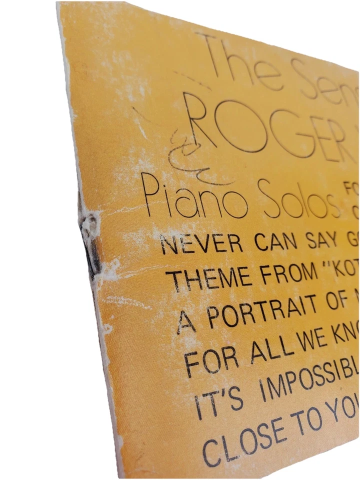 Vtg Sensational Roger Williams Book Sheet Music 19-Song Piano Solo 88-Pg 70’s PB - Image 4 of 4