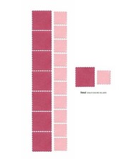 New Lifestyle Crafts Quickutz Cutting Dies - Scallop Square Punches 12'' Border