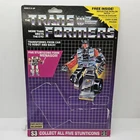 Wildrider Menasor Stunticons Cardback 1986 Vintage Hasbro G1 Transformers