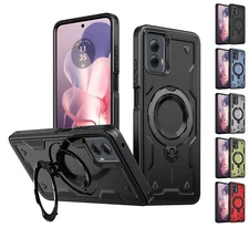 For Motorola Moto G Power 5G 2024 - Hybrid ShockProof MagSafe Impact Cover Case