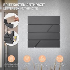 Ribaltina Per Giornali Gedotec In Acciaio Inox - Per Porte D'ingresso, Dimensioni 315x80mm - Foto 8