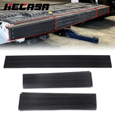 HECASA For 2009-2014 Ford F150 Flexible Flex Step Tailgate Molding Trim Black