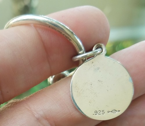 Vintage Sterling Silver Keychain with Las Vegas Tag - Picture 4 of 6