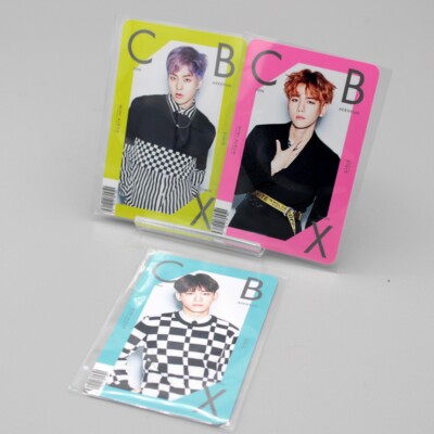 SET x3 EXO CBX Japan 1st press Limited Photocaard Girls Baekhyun Xiumin Chen