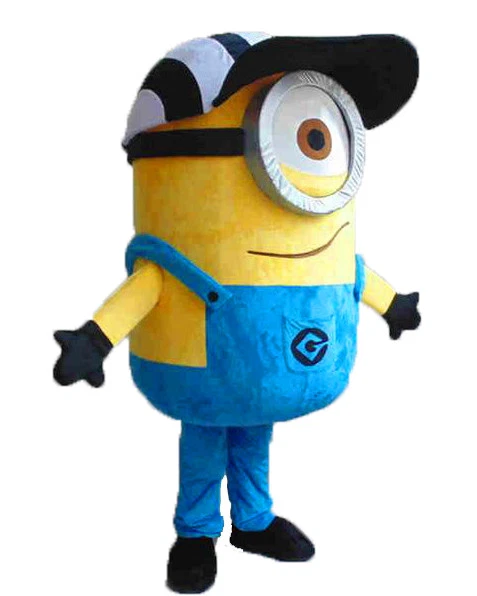 Mascotte Minions mascot vestito carnevale adulti costume completo