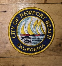 City Of Newport Beach California Embroidered ...