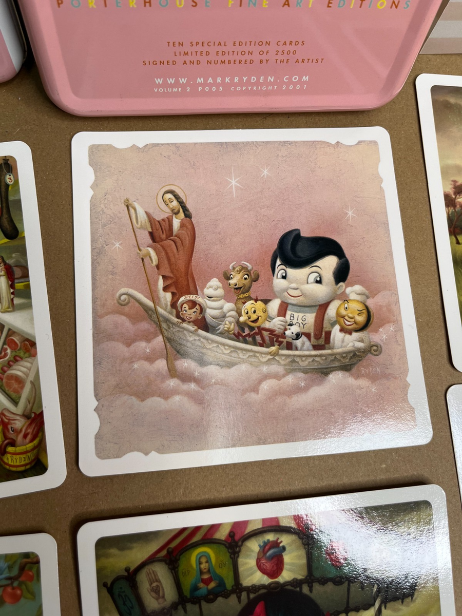 Quadratum Mark Ryden Micro Portfolio; Ltd Edition Numbered In Tin