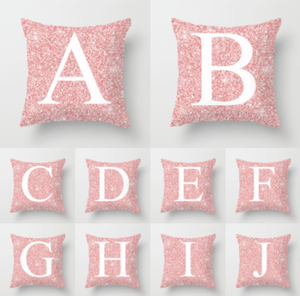 letter pillows