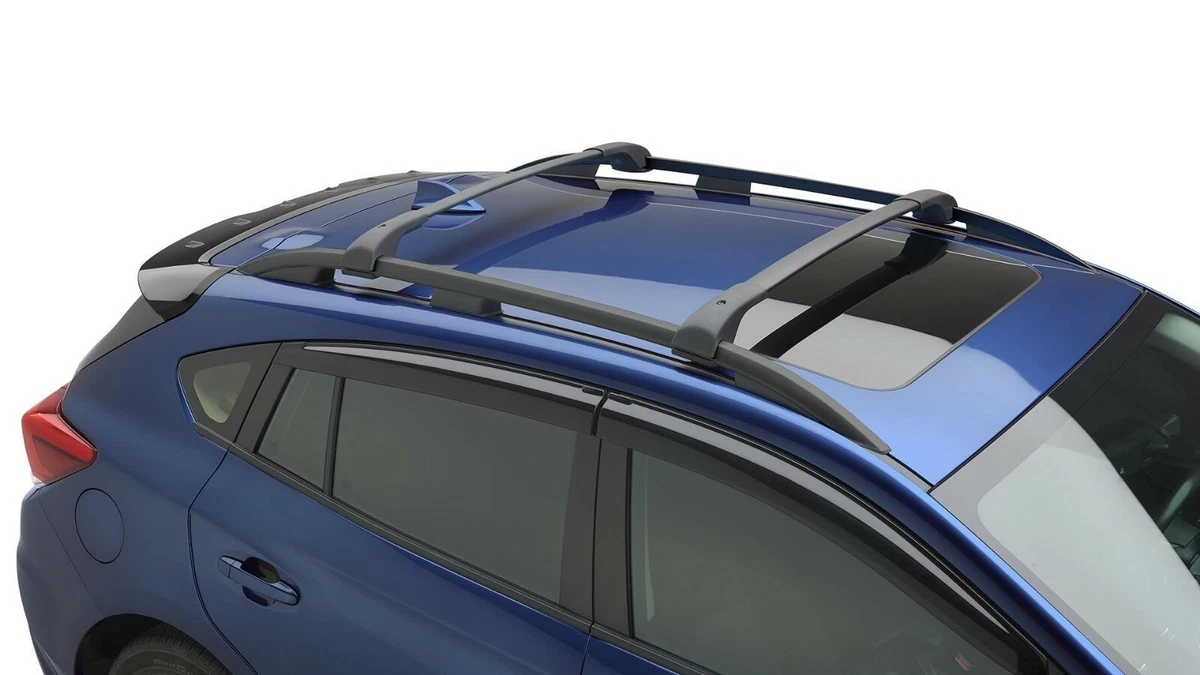 Genuine OEM Subaru 2018 2023 Crosstrek Roof Rack Cross Bar Set Aero E361SFL400