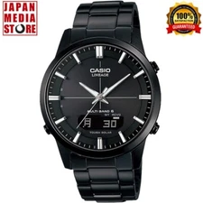 CASIO LINEAGE  LCW-M170DB-1AJF Black Solar Atomic Radio Analog Digital Men Watch