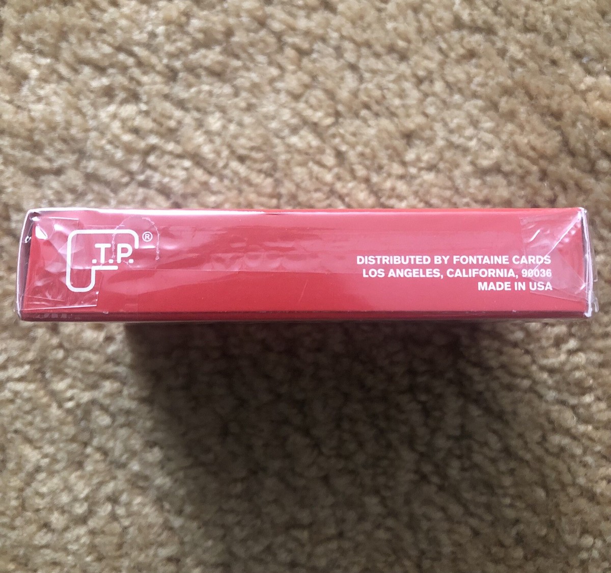 トランプ fontaine F.T.P red playing cards Fontaine FTP Red Playing Cards - Butterfly Magic Store