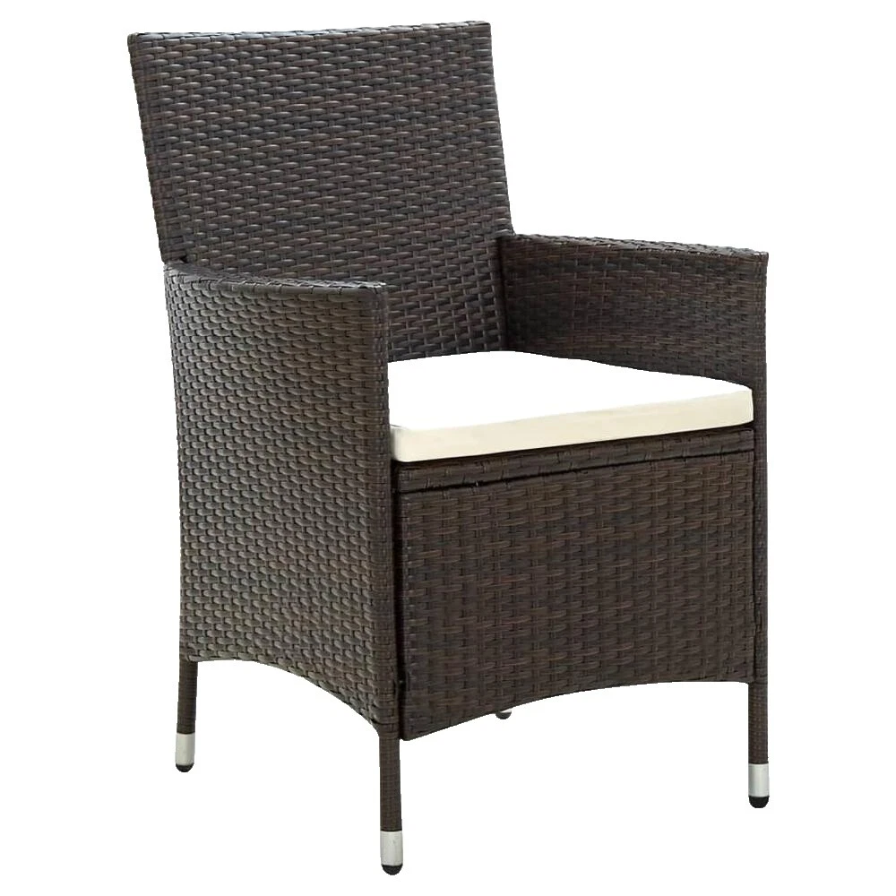 Wood & Fabric Patio Chair Patio Chairs