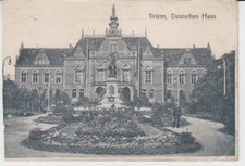 Postcard Czechoslovakia Brno German House with Censorship