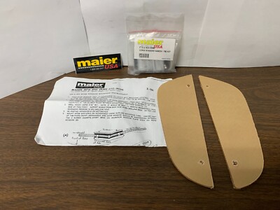 New NOS Maier Clear 3/4 Length Touring Windshield Wings M402C DS