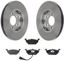 VW Golf 4 IV + Bora Set Bremsscheiben Bremsbeläge vorne Vorderachse 