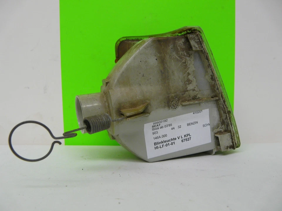 Freccia sinistra bianca Seat Ibiza I 021A Facelift 91-93 indicatore di direzione - Immagine 4 di 4