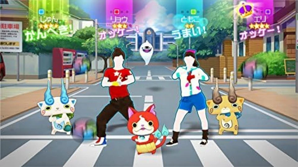 Yo -Kai Watch Dance WiiU JUST DANCE (R) Special Version Wii Remote Contract F/S - Image 4 of 4