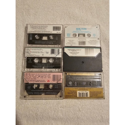Christmas Cassette Tapes Lot Anne Murray Gene Autry Sinatra Holiday Music - Picture 2 of 2