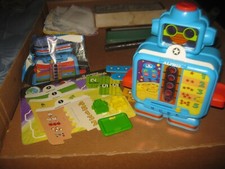 VINTAGE PLAYSKOOL 426 ALPHIE THE ELECTRONIC ROBOT 1978 W/BOX Lunar Landing Game