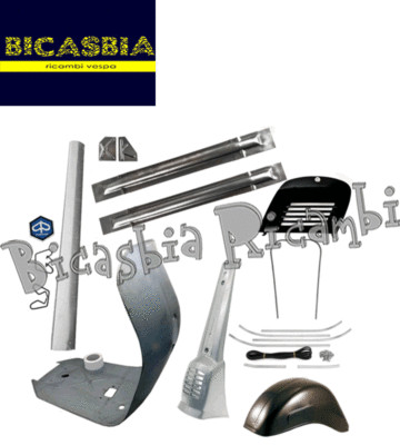 NUOVO NEW KIT RESTAURO ACCESSORI RICAMBI PER PIAGGIO VESPA 50 SPECIAL - Foto 3