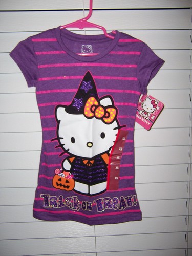 Hello Kitty Purple/Pink Shirt Girl's 