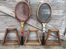 Vintage Wood Tennis Press Bulk Lot Wilson Spalding Unmarked NO RACKETS Included