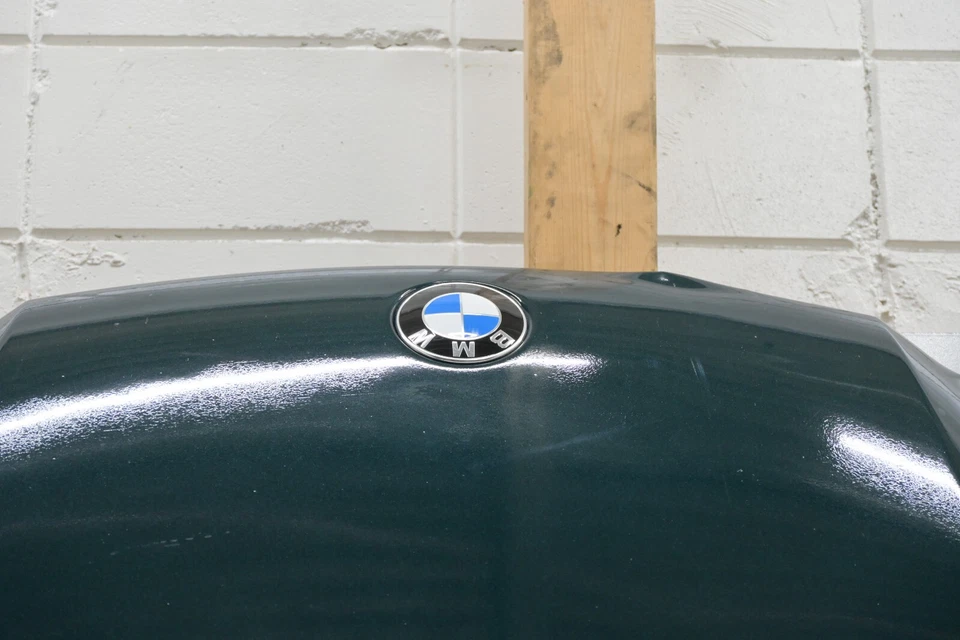 ⭐ 92-99 Bmw E36 Serie 3 Capó Delantero Cubierta Panel Carcasa Verde Dañado Fabricante Original Foto 2 de 4