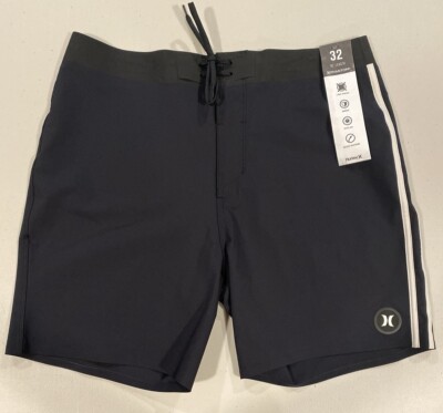 Hurley Phantom+ Tailgate Renegade 18  Boardshorts BLK Mens Sz 32 NWT MSRP $100