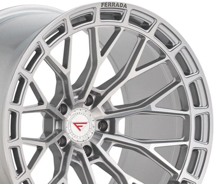 RUEDAS PLATEADAS MÁQUINA FERRADA FR12 20" PARA MERCEDES BENZ Foto 3 de 4