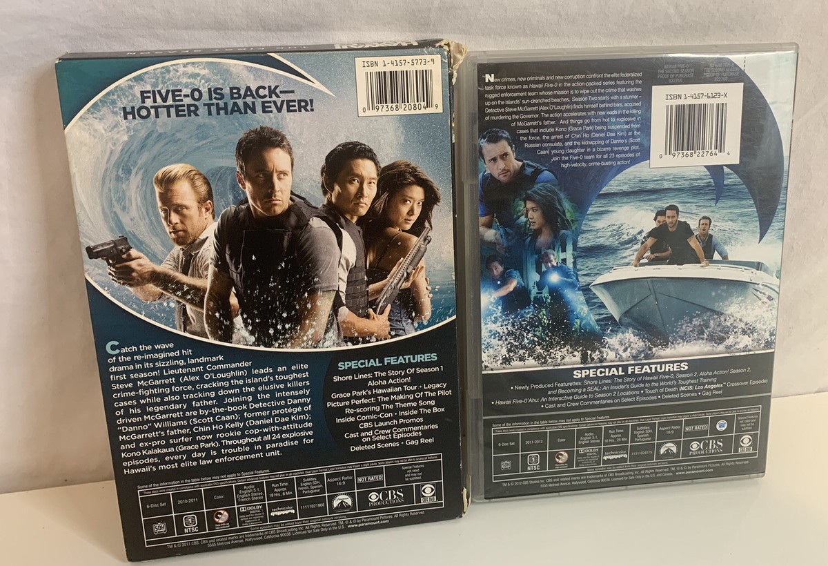 Hawaii Five-O: The First & Second Seasons On DVD 12-Disc Set All