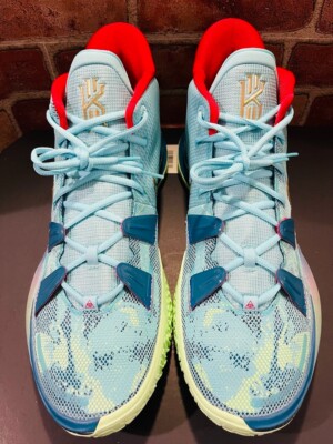 Nike Kyrie 7 PreHeat Special FX Aqua Green Blue Mid Sneak