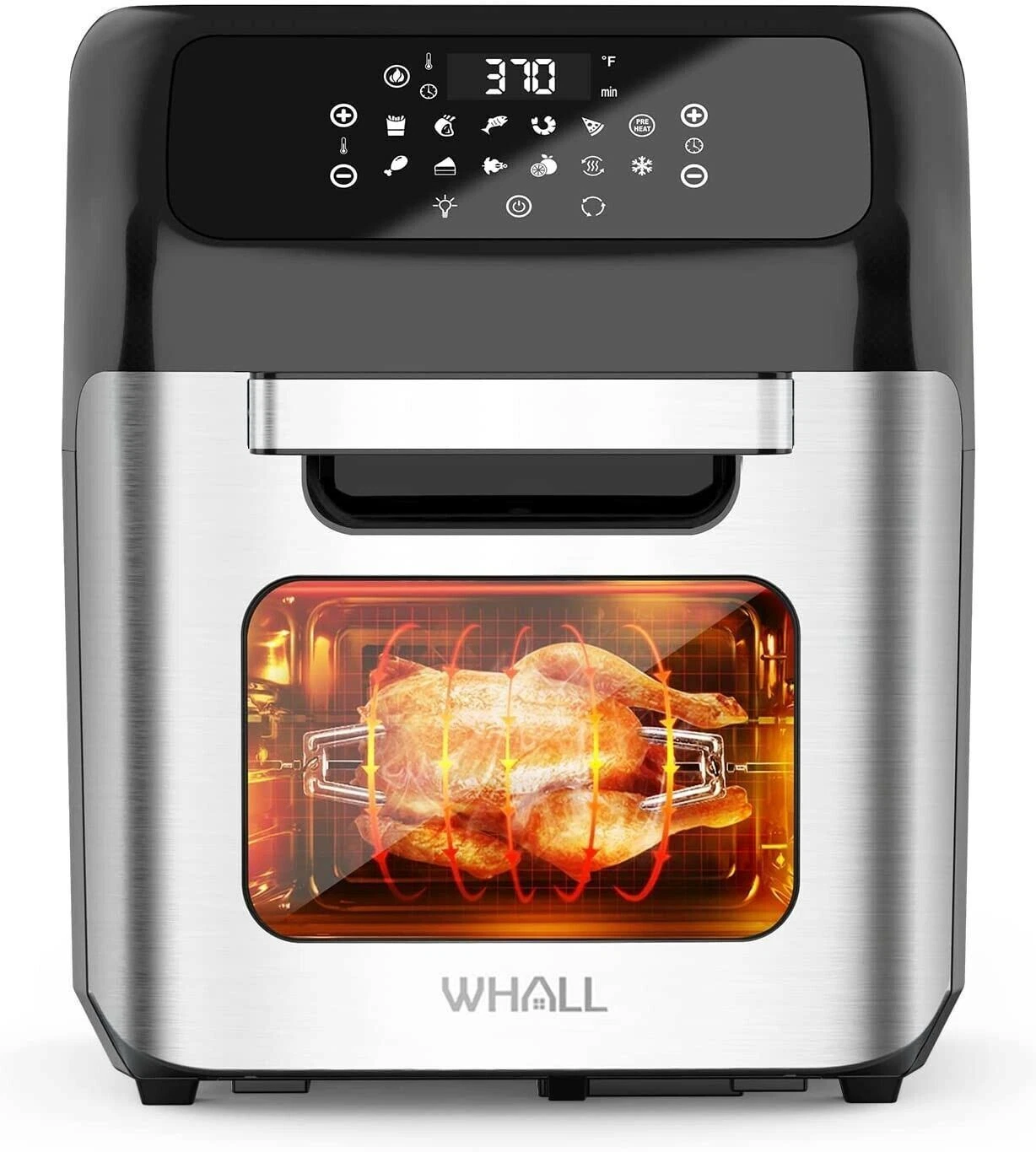 13 Quart Air Fryer Oven Rotisserie Dehydrator Whall NEW USA SELLER
Opens in a new window or tab