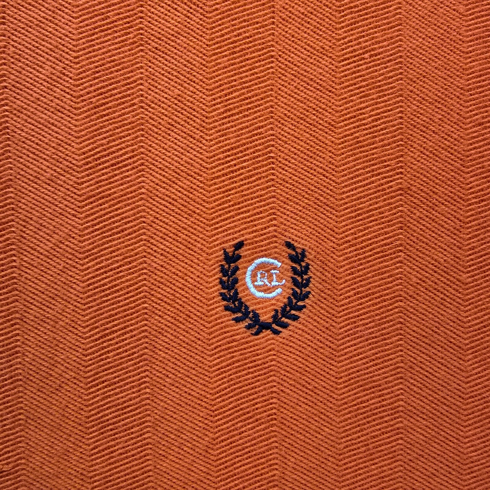Chaps Ralph Lauren Polo Shirt Mens Large Orange Short Sleeve Vintage Y2K Golf thumbnail 3