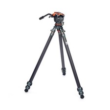 3 Legged Thing Legends Mike Carbon Fiber Levelling Base Video Tripod Kit
